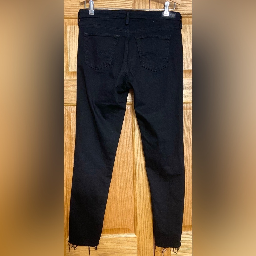 AG Adriano Goldschmied Jeans Womens The Stevie Ankle Black Wash 29 regular - Picture 2 of 9